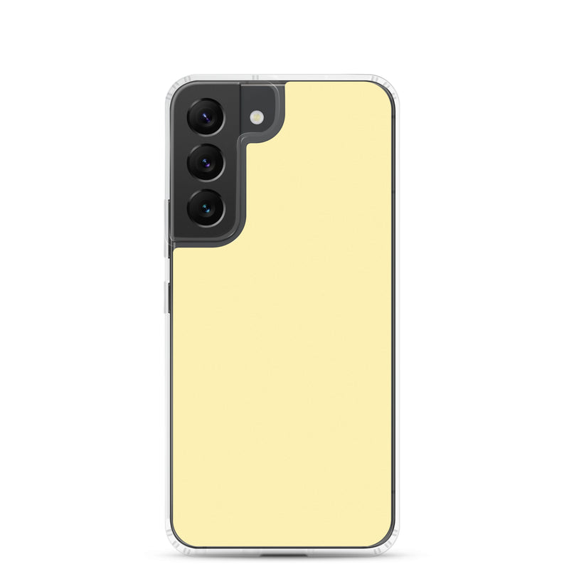 Load image into Gallery viewer, Banana Yellow Samsung Clear Thin Case Plain Color CREATIVETECH