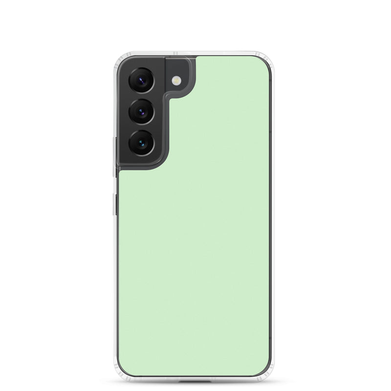 Load image into Gallery viewer, Tara Green Samsung Clear Thin Case Plain Color CREATIVETECH