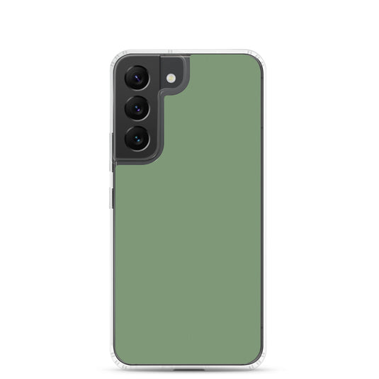 Amulet Green Samsung Clear Thin Case Plain Color CREATIVETECH
