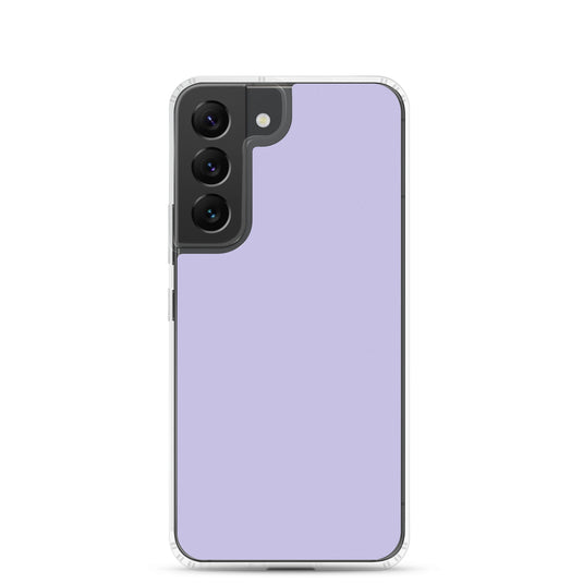 Melrose Purple Samsung Clear Thin Case Plain Color CREATIVETECH