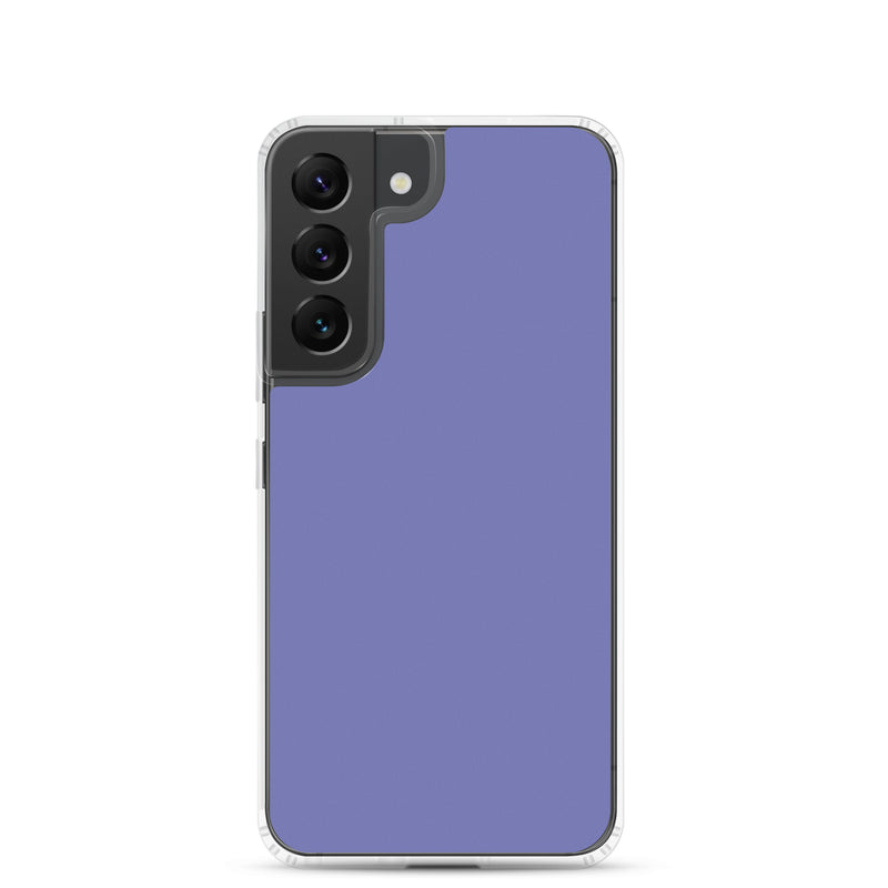 Load image into Gallery viewer, Chetwode Blue Purple Samsung Clear Thin Case Plain Color CREATIVETECH