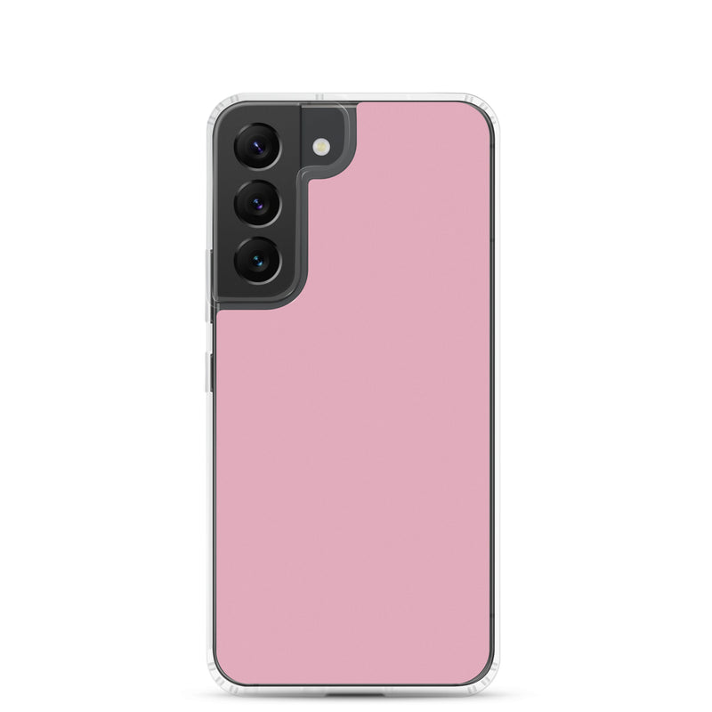 Load image into Gallery viewer, Melanie Pink Samsung Clear Thin Case Plain Color CREATIVETECH