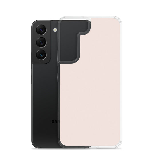 Wisp Pink Samsung Clear Thin Case Plain Color CREATIVETECH