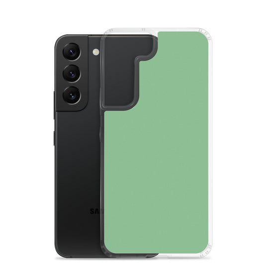 Bay Leaf Samsung Clear Thin Case Plain Color CREATIVETECH