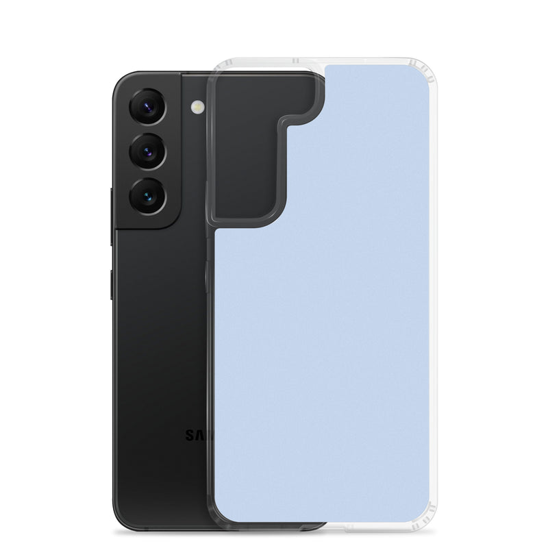Load image into Gallery viewer, Hawkes Blue Samsung Clear Thin Case Plain Color CREATIVETECH