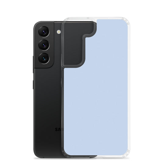 Hawkes Blue Samsung Clear Thin Case Plain Color CREATIVETECH
