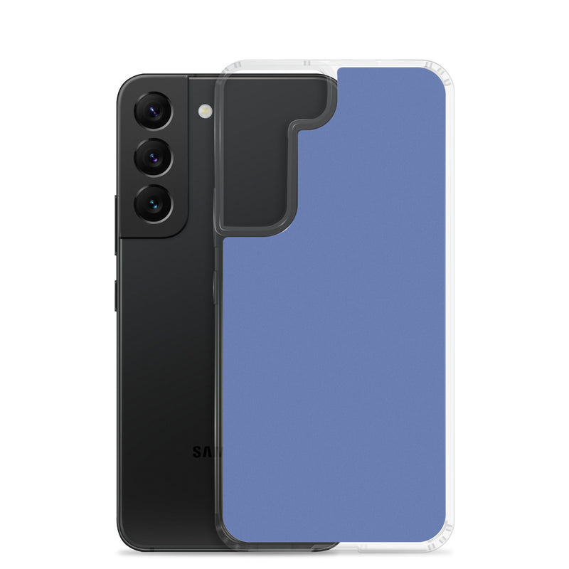Load image into Gallery viewer, Mariner Blue Samsung Clear Thin Case Plain Color CREATIVETECH