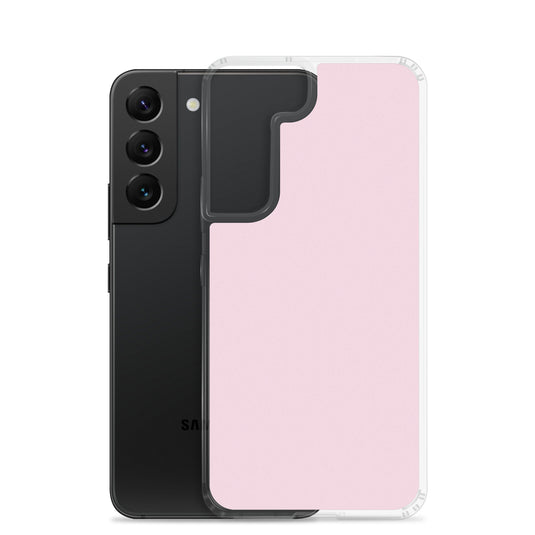Piggy Pink Samsung Clear Thin Case Plain Color CREATIVETECH