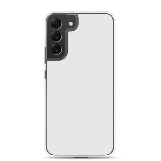 Light Grey Samsung Clear Thin Case Plain Color CREATIVETECH