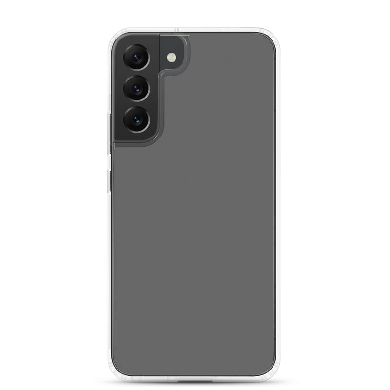 Load image into Gallery viewer, Zambezi Grey Samsung Clear Thin Case Plain Color CREATIVETECH