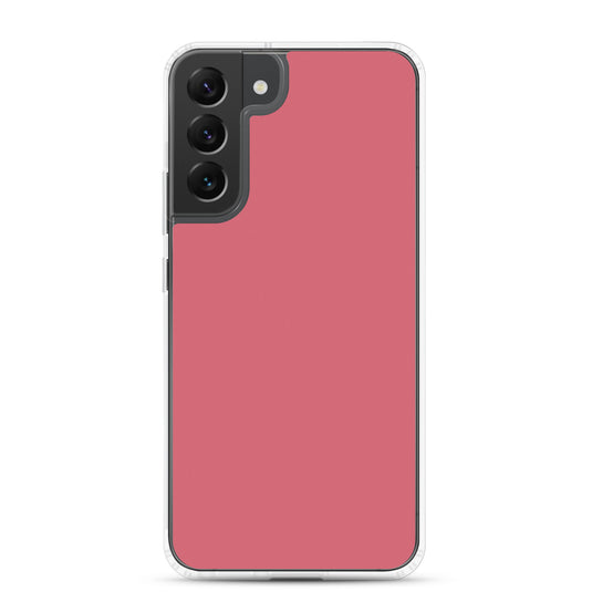 Cabaret Pink Samsung Clear Thin Case Plain Color CREATIVETECH