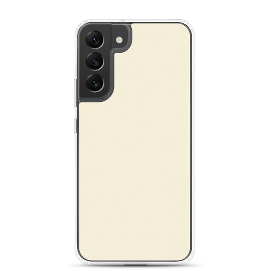 Apricot Yellow Samsung Clear Thin Case Plain Color CREATIVETECH