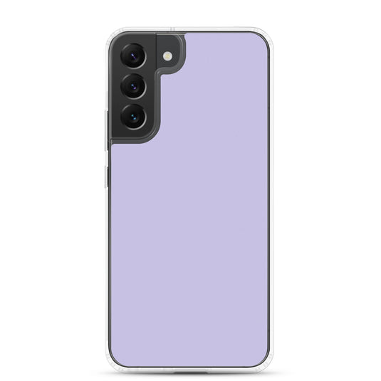 Melrose Purple Samsung Clear Thin Case Plain Color CREATIVETECH