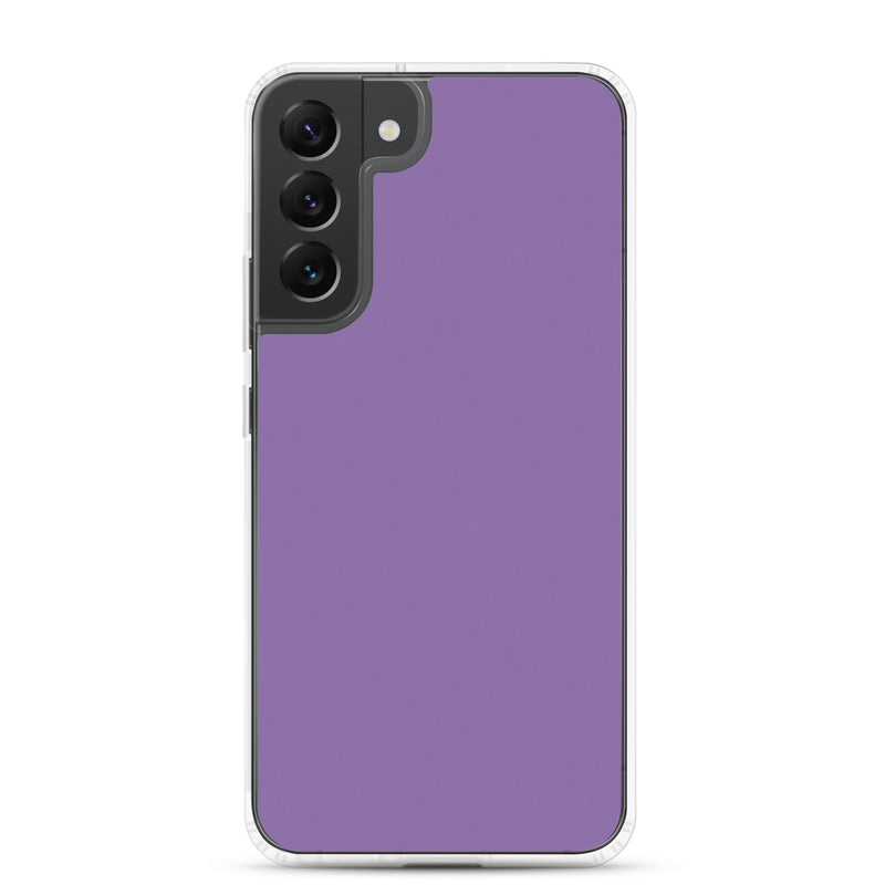 Load image into Gallery viewer, Ce Soir Violet Samsung Clear Thin Case Plain Color CREATIVETECH