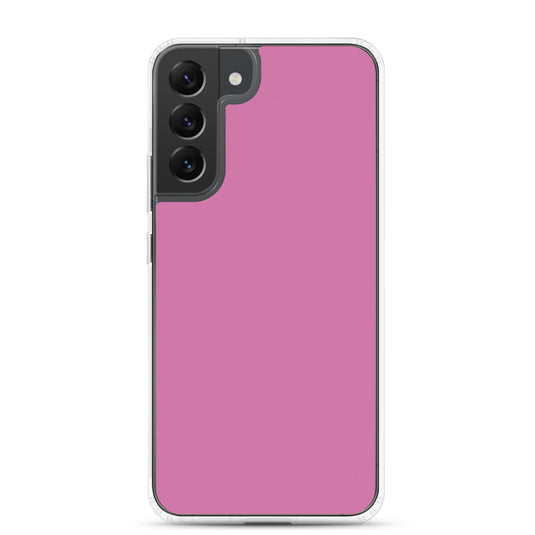 Hopbush Pink Samsung Clear Thin Case Plain Color CREATIVETECH