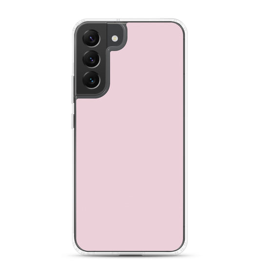 Lace Pink Samsung Clear Thin Case Plain Color CREATIVETECH