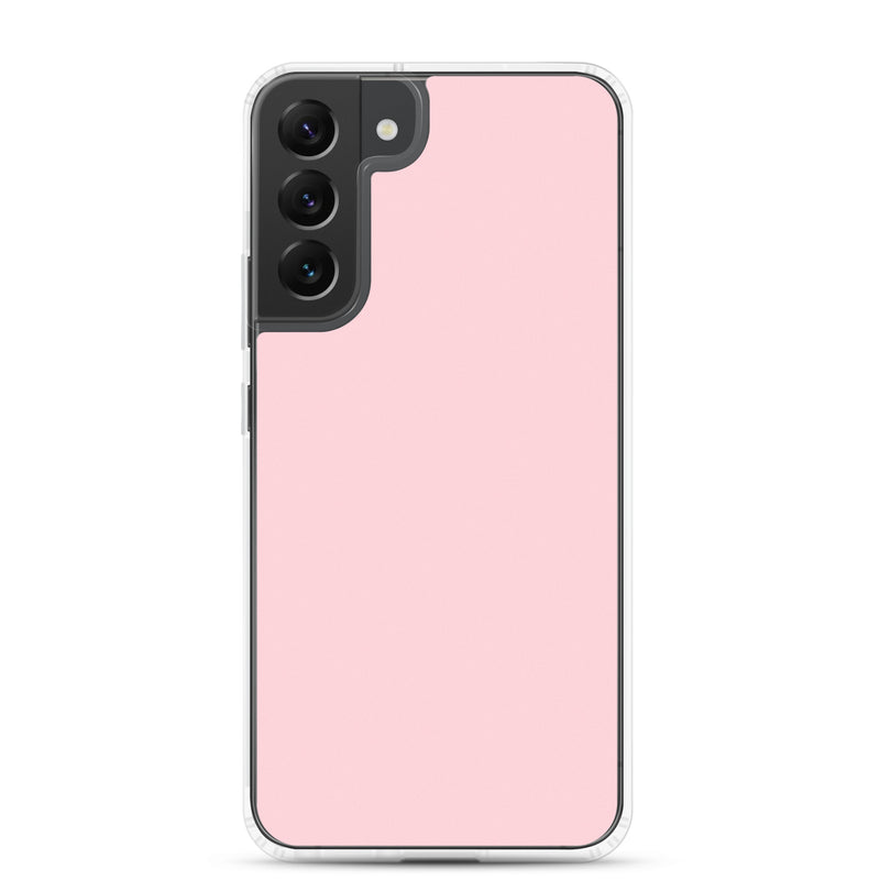 Load image into Gallery viewer, Flamingo Pink Samsung Clear Thin Case Plain Color CREATIVETECH
