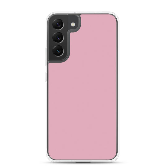 Melanie Pink Samsung Clear Thin Case Plain Color CREATIVETECH