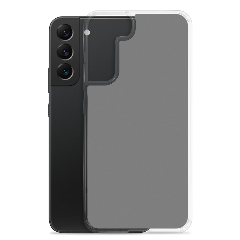 Load image into Gallery viewer, Zambezi Grey Samsung Clear Thin Case Plain Color CREATIVETECH