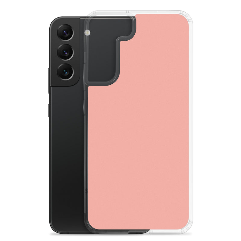 Load image into Gallery viewer, Rose Bud Red Samsung Clear Thin Case Plain Color CREATIVETECH