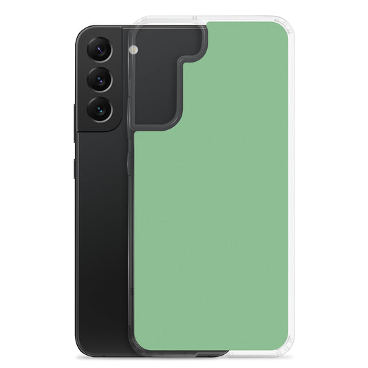 Bay Leaf Samsung Clear Thin Case Plain Color CREATIVETECH