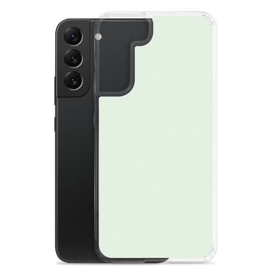 Honeydew Green Samsung Clear Thin Case Plain Color CREATIVETECH