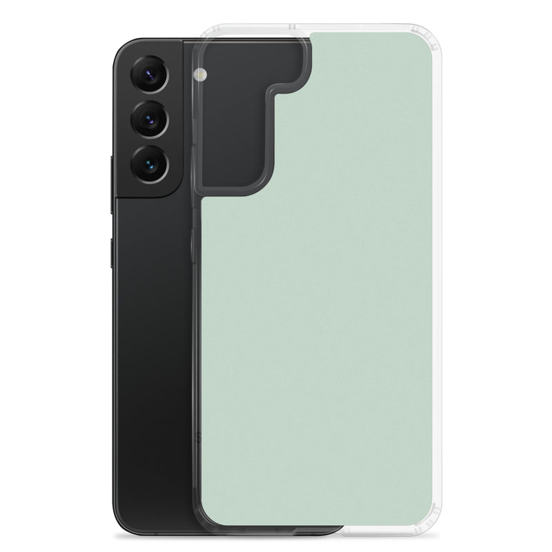 Load image into Gallery viewer, Shallow Edgewater Blue Samsung Clear Thin Case Plain Color CREATIVETECH
