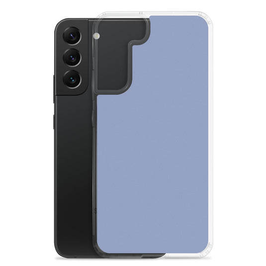 Wild Blue Samsung Clear Thin Case Plain Color CREATIVETECH