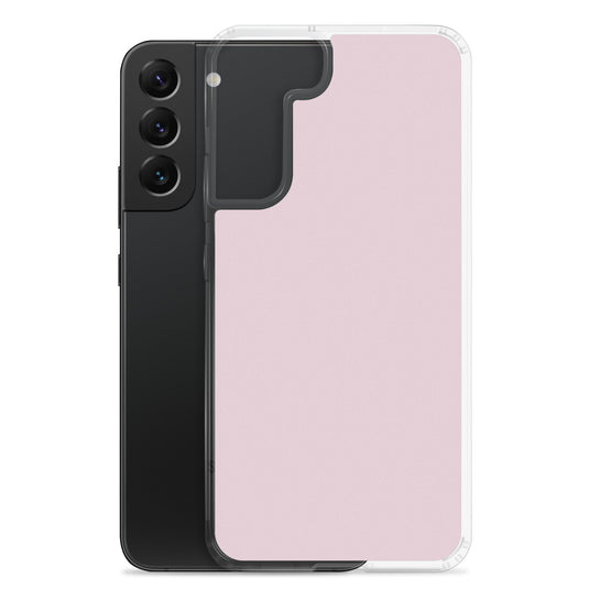 Lace Pink Samsung Clear Thin Case Plain Color CREATIVETECH