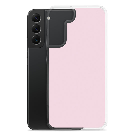 Piggy Pink Samsung Clear Thin Case Plain Color CREATIVETECH