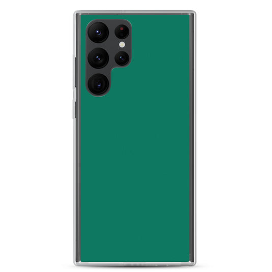 Tropical rain Forest Green Samsung Clear Thin Case Plain Color CREATIVETECH