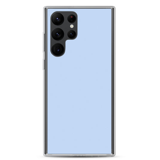 Hawkes Blue Samsung Clear Thin Case Plain Color CREATIVETECH
