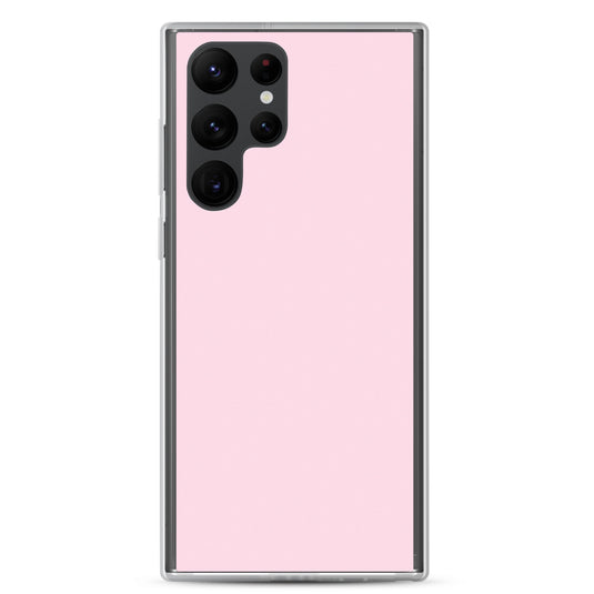 Piggy Pink Samsung Clear Thin Case Plain Color CREATIVETECH