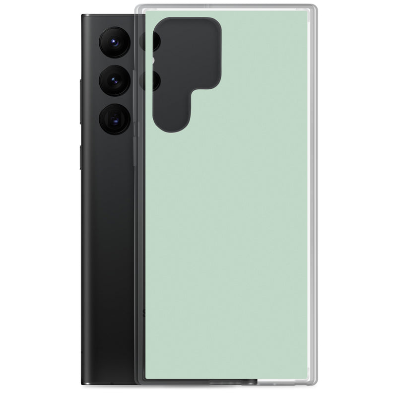 Load image into Gallery viewer, Shallow Edgewater Blue Samsung Clear Thin Case Plain Color CREATIVETECH