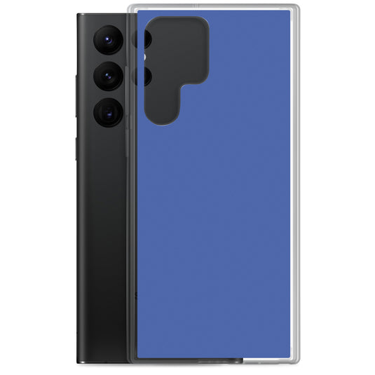 Mariner Blue Samsung Clear Thin Case Plain Color CREATIVETECH
