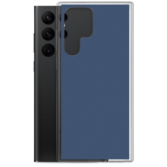 Cello Blue Samsung Clear Thin Case Plain Color CREATIVETECH