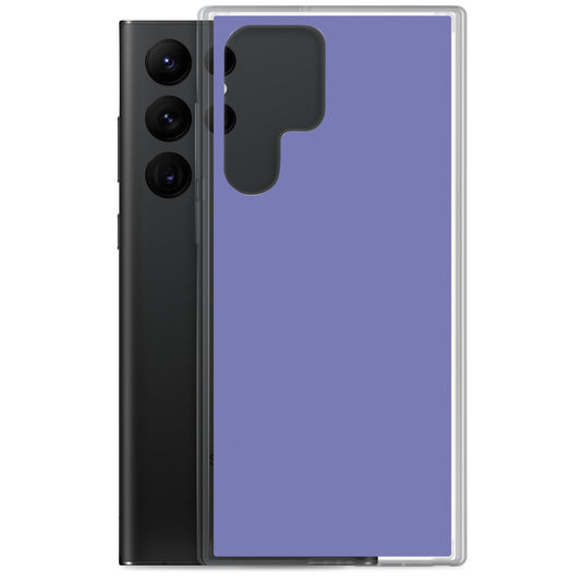 Chetwode Blue Purple Samsung Clear Thin Case Plain Color CREATIVETECH