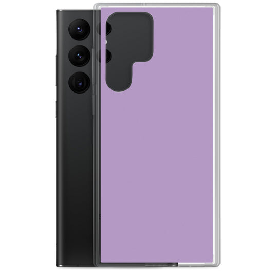 East Side Violet Blue Samsung Clear Thin Case Plain Color CREATIVETECH