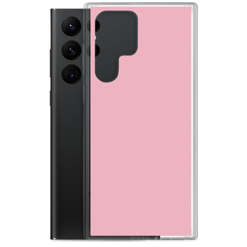 Load image into Gallery viewer, Cupid Pink Samsung Clear Thin Case Plain Color CREATIVETECH