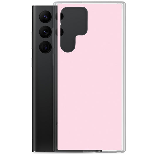 Piggy Pink Samsung Clear Thin Case Plain Color CREATIVETECH