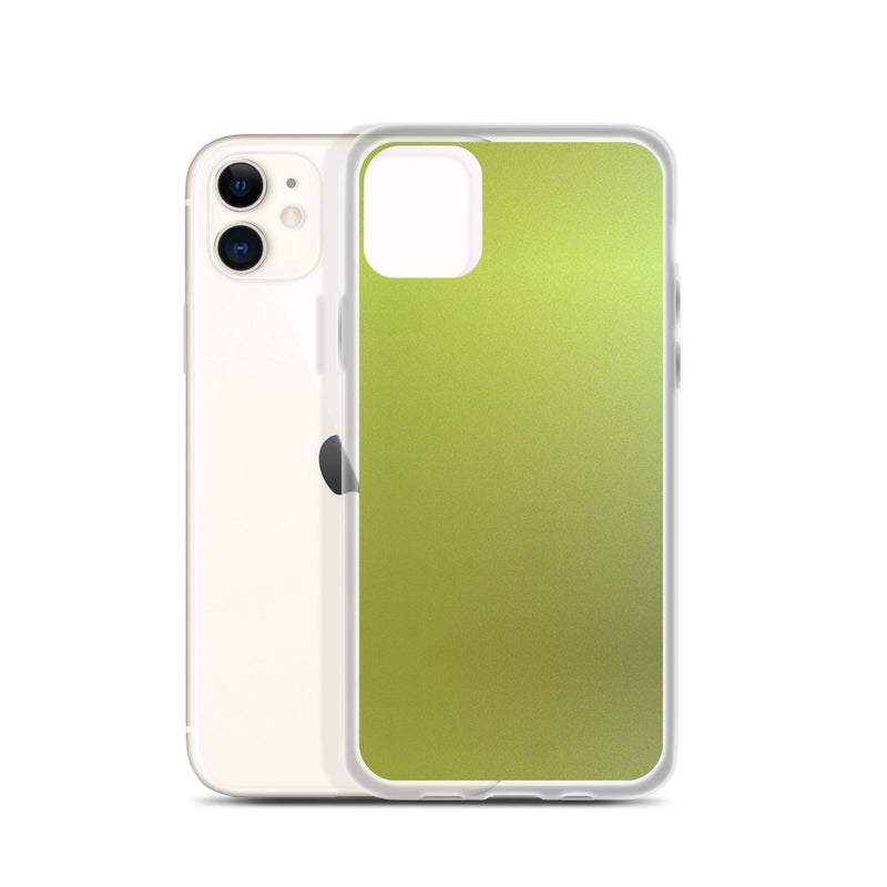 Load image into Gallery viewer, Screen Green Yellow Colorful Flexible Clear iPhone Case Bump Resistant Corners CREATIVETECH