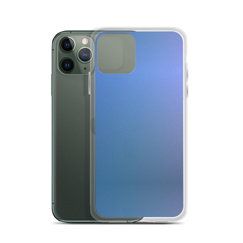 Load image into Gallery viewer, Screen Blue Violet Colorful Flexible Clear iPhone Case Bump Resistant Corners CREATIVETECH