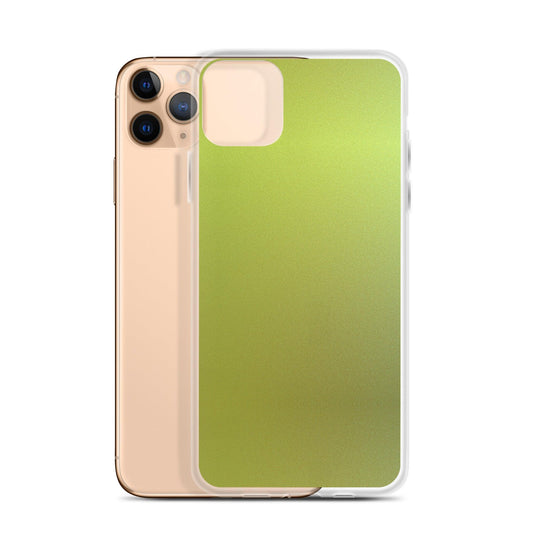 Screen Green Yellow Colorful Flexible Clear iPhone Case Bump Resistant Corners CREATIVETECH