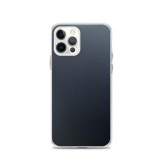 Striped Rubber Industrial Style Dark Grey Black Flexible Clear iPhone Case Bump Resistant Corners CREATIVETECH