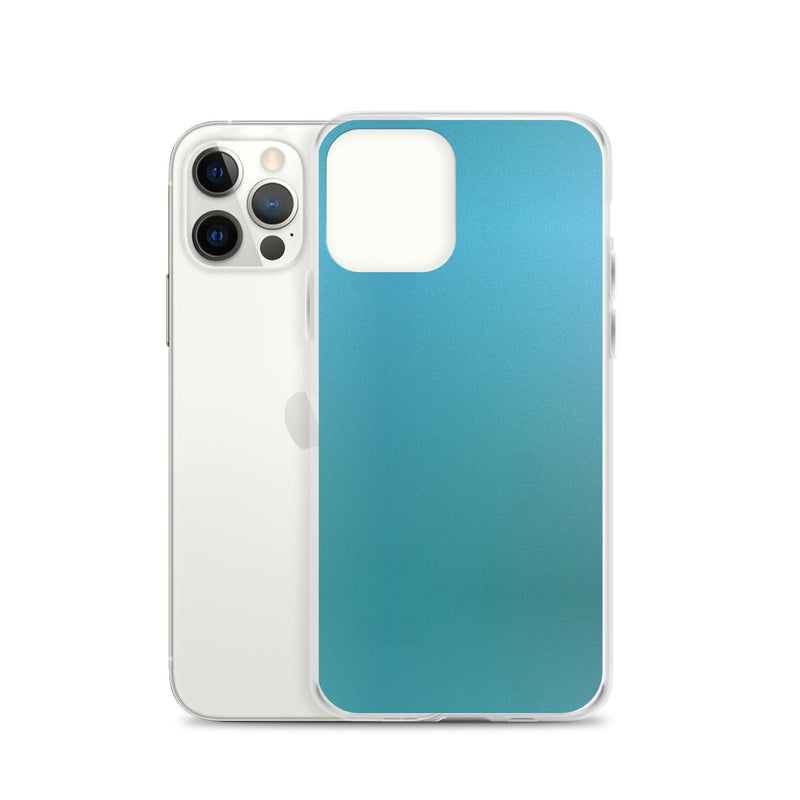 Load image into Gallery viewer, Ocean Blue Green Colorful Flexible Clear iPhone Case Bump Resistant Corners CREATIVETECH