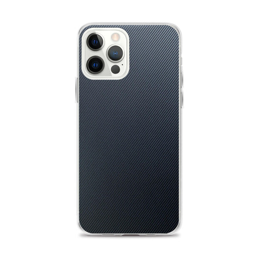 Striped Rubber Industrial Style Dark Grey Black Flexible Clear iPhone Case Bump Resistant Corners CREATIVETECH