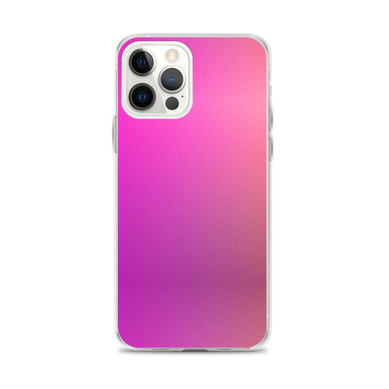 Load image into Gallery viewer, Pink Orange Gradient Colorful Flexible Clear iPhone Case Bump Resistant Corners CREATIVETECH