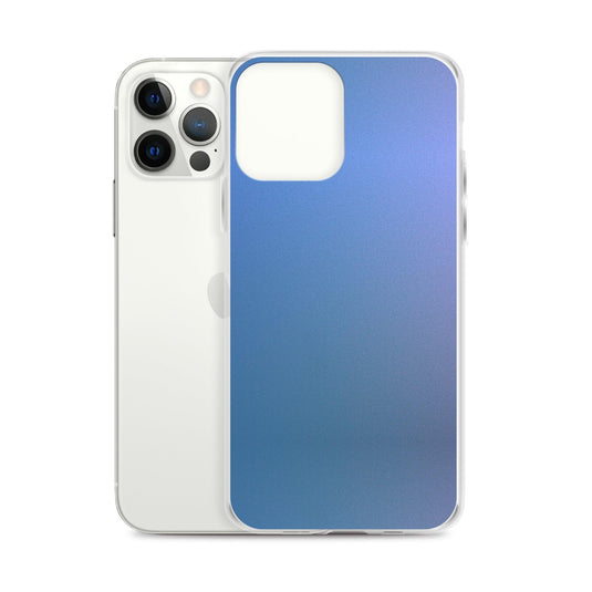 Screen Blue Violet Colorful Flexible Clear iPhone Case Bump Resistant Corners CREATIVETECH