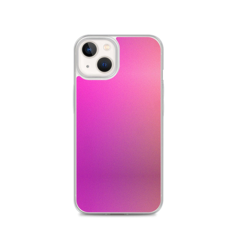 Load image into Gallery viewer, Pink Orange Gradient Colorful Flexible Clear iPhone Case Bump Resistant Corners CREATIVETECH