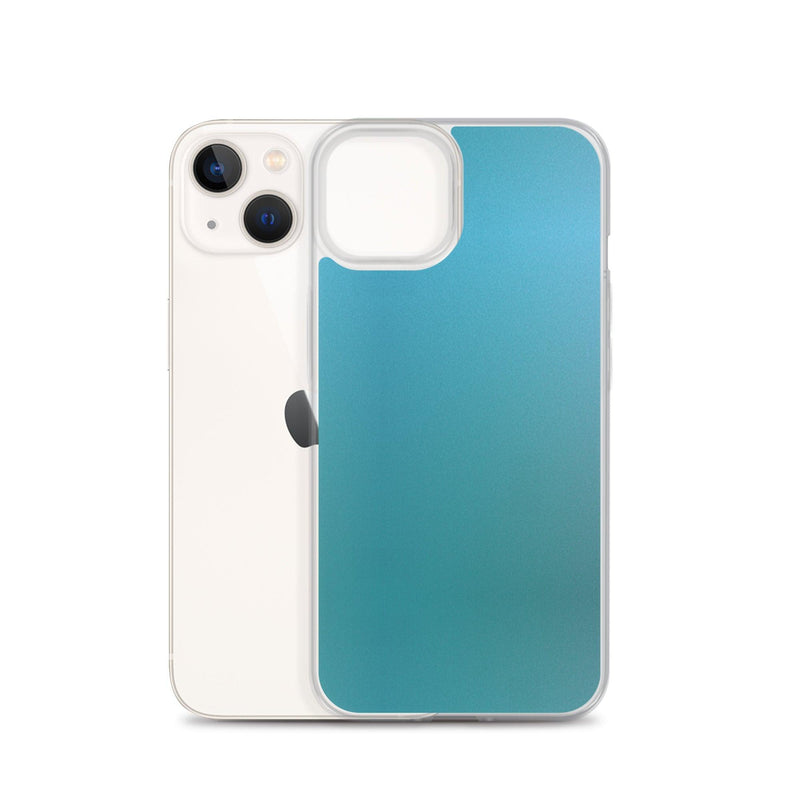 Load image into Gallery viewer, Ocean Blue Green Colorful Flexible Clear iPhone Case Bump Resistant Corners CREATIVETECH